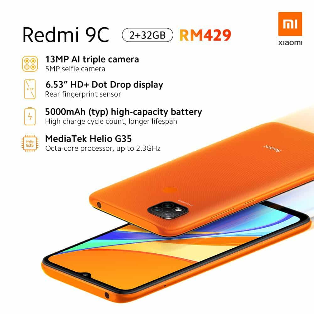 Redmi 9C Specs Redmi 9C may come as a POCO smartphone in India