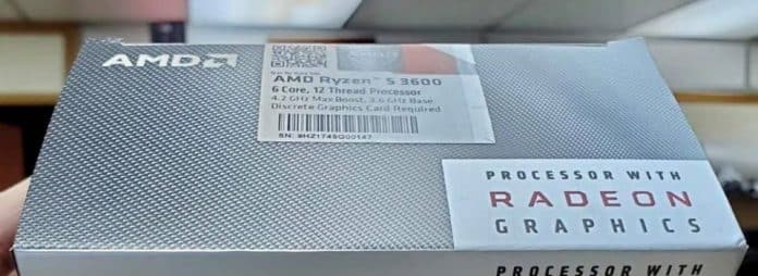 AMD ships Ryzen 5 3600 CPUs in Ryzen 3 3200G packages in China AMD ships Ryzen 5 3600 CPUs in Ryzen 3 3200G packages in China