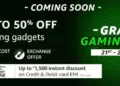 Amazon's Grand Gaming Days are back with up to 50% off on Gaming gadgets