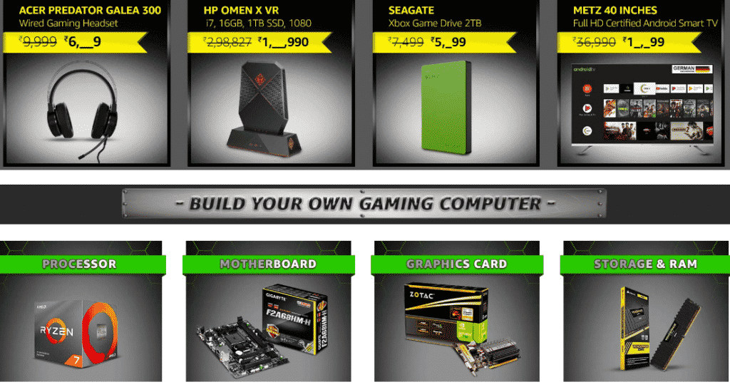 Amazon's Grand Gaming Days are back with up to 50% off on Gaming gadgets