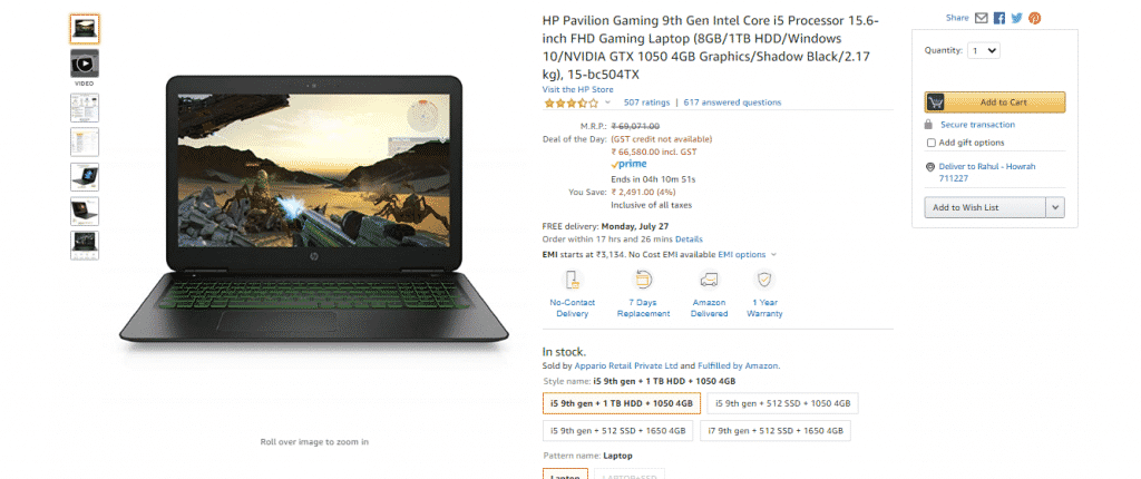 Best Gaming Laptop deals on Amazon's Grand Gaming Days