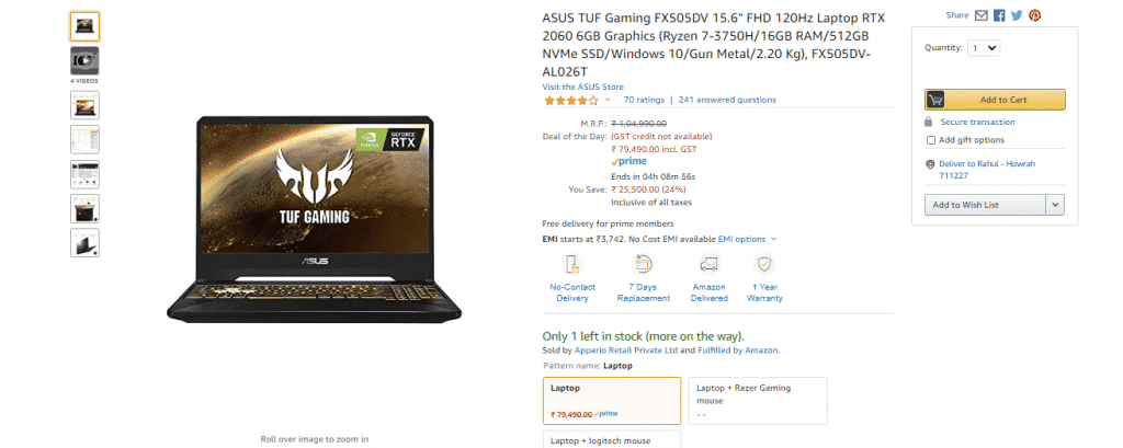 Best Gaming Laptop deals on Amazon's Grand Gaming Days