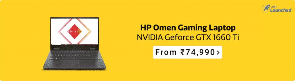 HP Omen 15 Gaming Laptop with AMD Ryzen 4000H processors now available on Flipkart