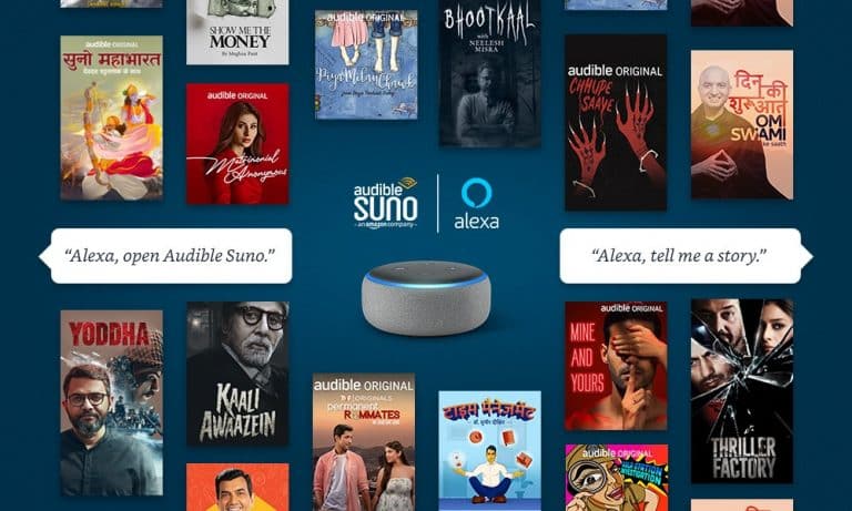 Ask Alexa to play Free Stories from Audible Suno