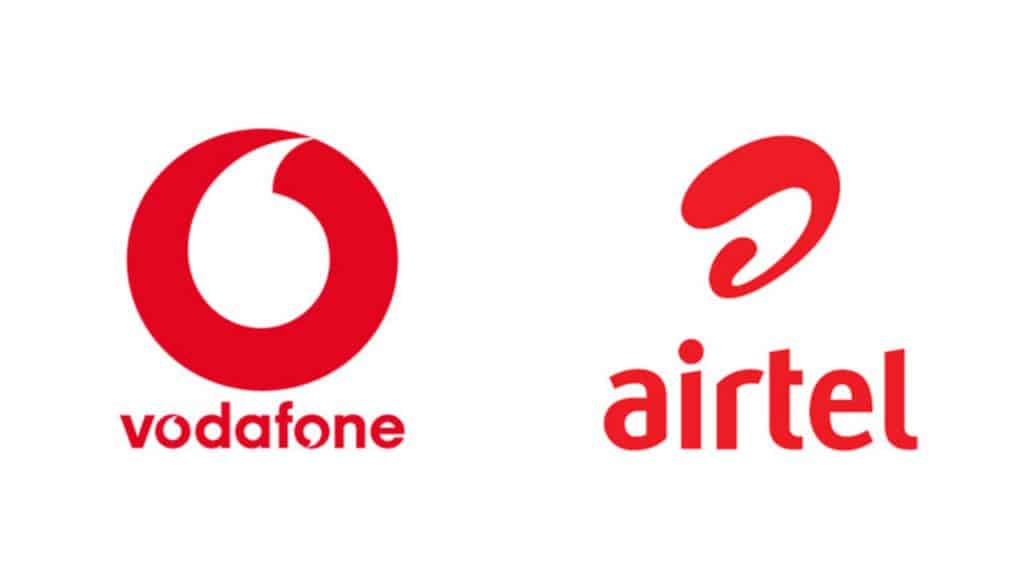 Vodafone & Airtel Logo_TechnoSports.co.in