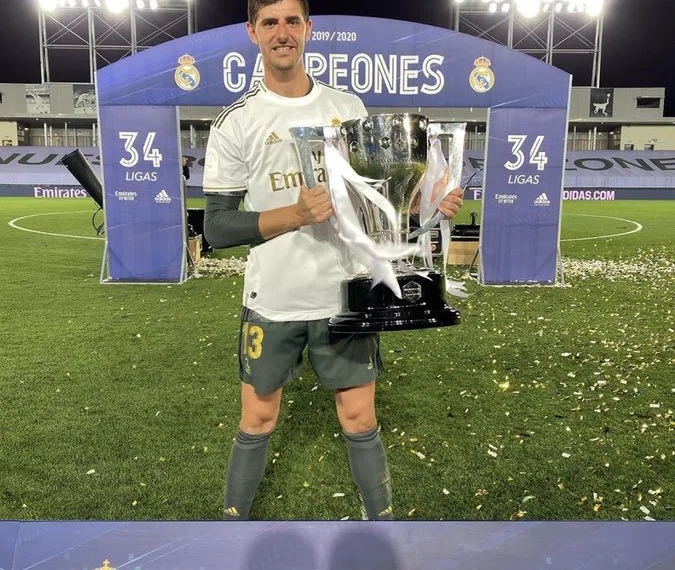 Credits: Thibaut Courtois' Twitter