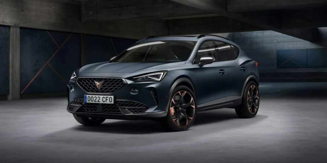 CUPRA Formentor announced as the official car of FC Barcelona