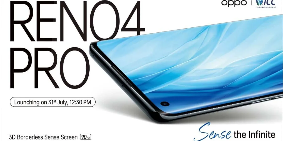 Oppo Reno 4 Pro will launch in India on July 31
