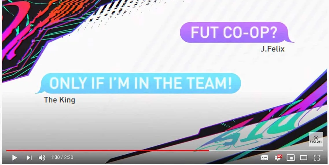 Credits: EA SPORTS FIFA's youtube channel