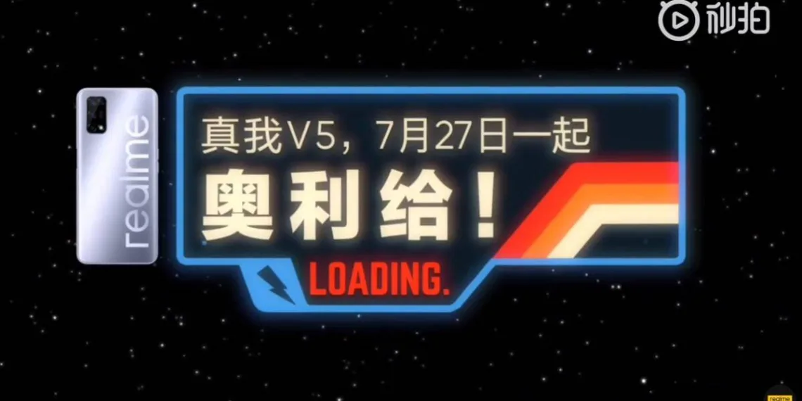 Realme V5 will launch on July 27