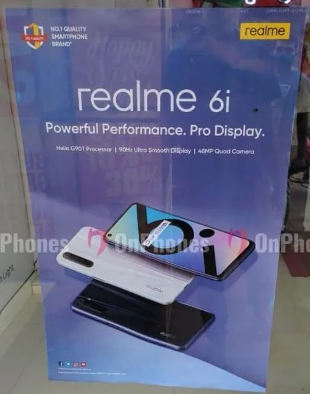Realme 6i and Realme 6s launching in India soon