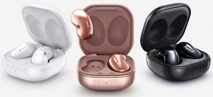 Samsung Galaxy Buds Live TWS earbuds image, colour, and case design leaked