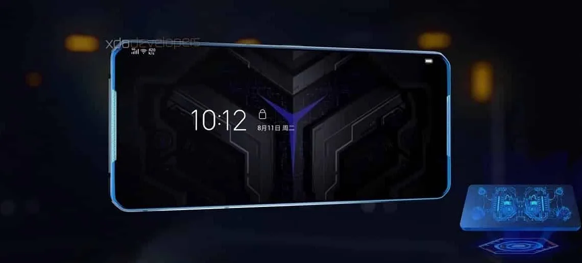 Lenovo Legion smartphone box design and dual linear vibration motors