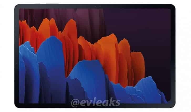 gsmarena 006 Samsung Galaxy Tab S7+ live images and Tab S7 renders leaked