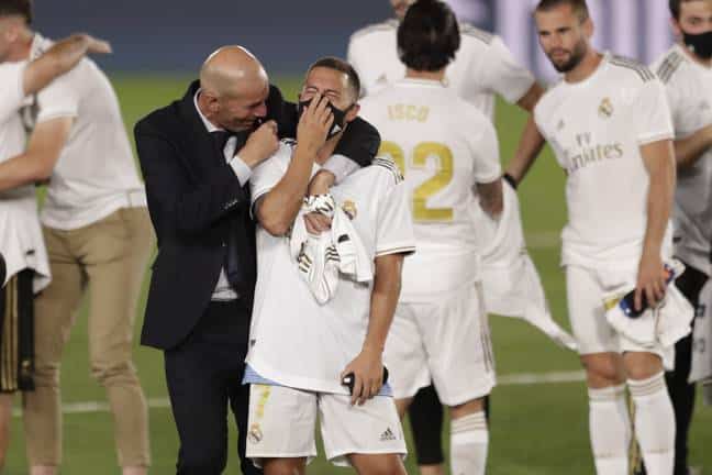 hazard zidane Addressing Real Madrid's consecutive shock defeats