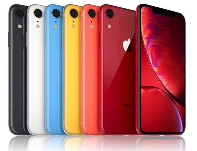 iPhone XR colors_TechnoSports.co.in