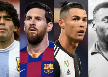 Top 10 greatest football players of all time according to fans