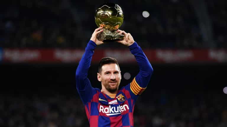Lionel Messi becomes the second player in the 21st century to have at least 20 goals and 20 assists in a single league season