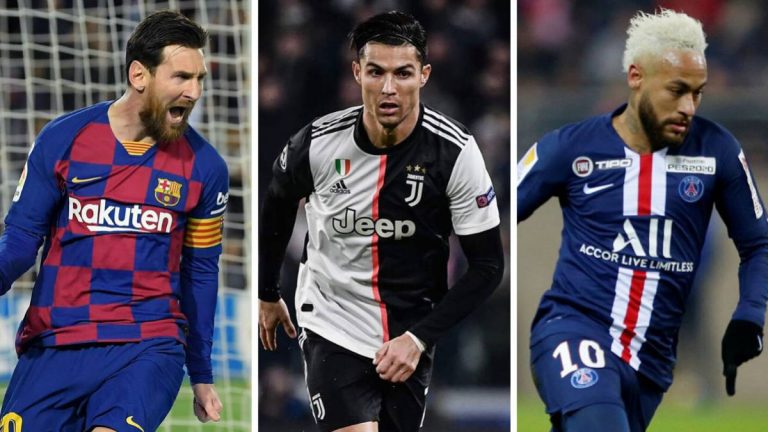 Top 10 highest paid footballers in 2020, according to Forbes