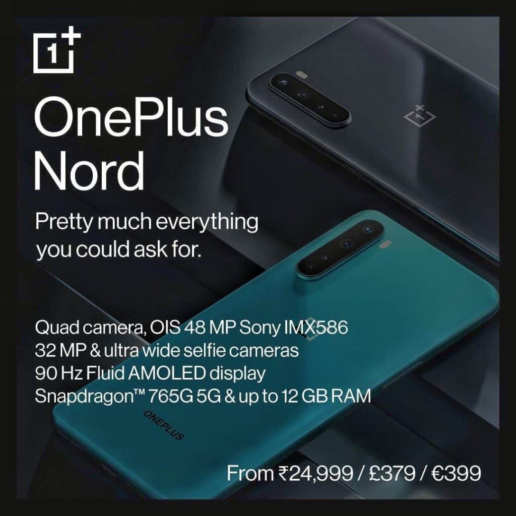 OnePlus Nord is the most anticipated smartphone reveals Amazon India