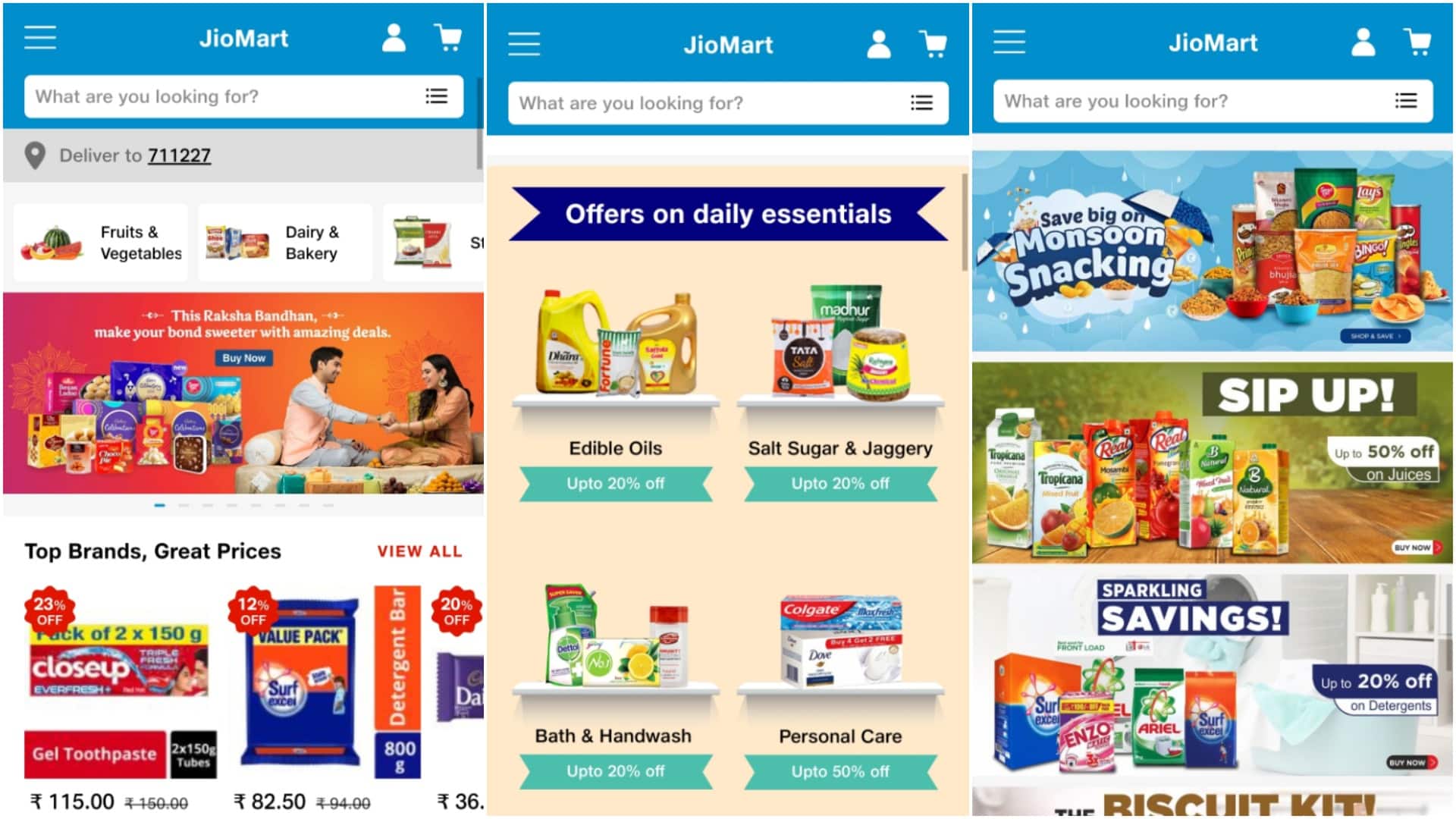 JioMart app now available both on Google PlayStore and iOS