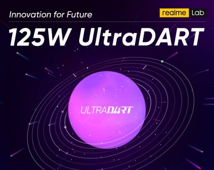 Realme announces their new 125W UltraDART fast charging: up to 33% in just 3 minutes