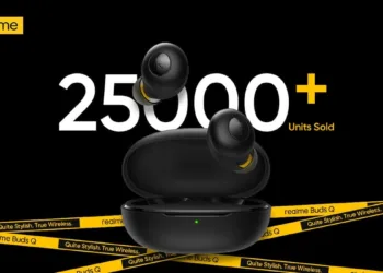 Realme makes a record: Over 25,000 units of Realme Buds Q TWS earbuds sold on the first sale