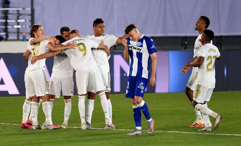 rm Zidane praises Thibaut Courtois as Real Madrid lay one hand on the LaLiga title