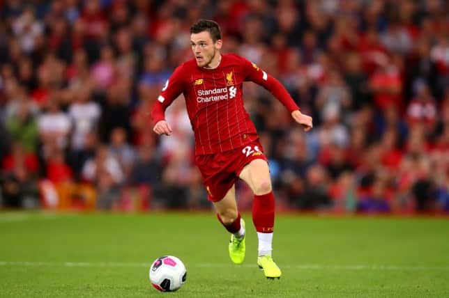 robertson Here are the players with the most minutes from every Premier League club