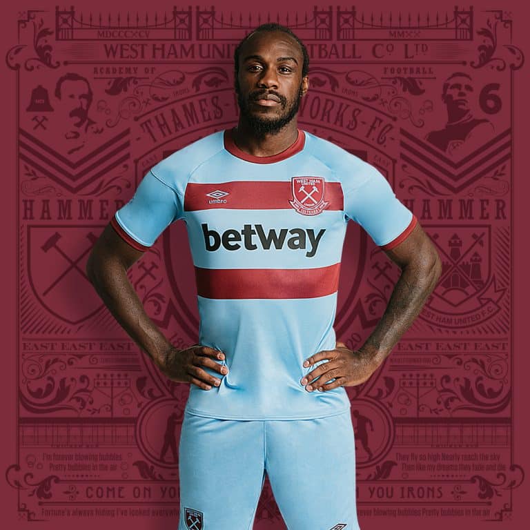 West Ham United unveil their 2020-21 away kit to celebrate 125 years of the club