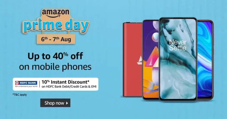 Best Discounts on Premium Smartphone on this Amazon Prime Day - up to 40% off