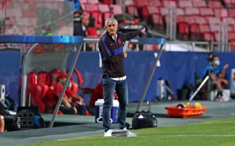 Quique Setién admits the game against Bayern to be a very tough defeat & his future is at stake