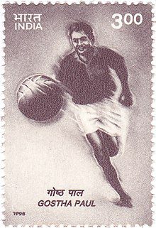 220px Gostha Pal 1998 stamp of India Gostha Pal: The Indian football legend was born on this day