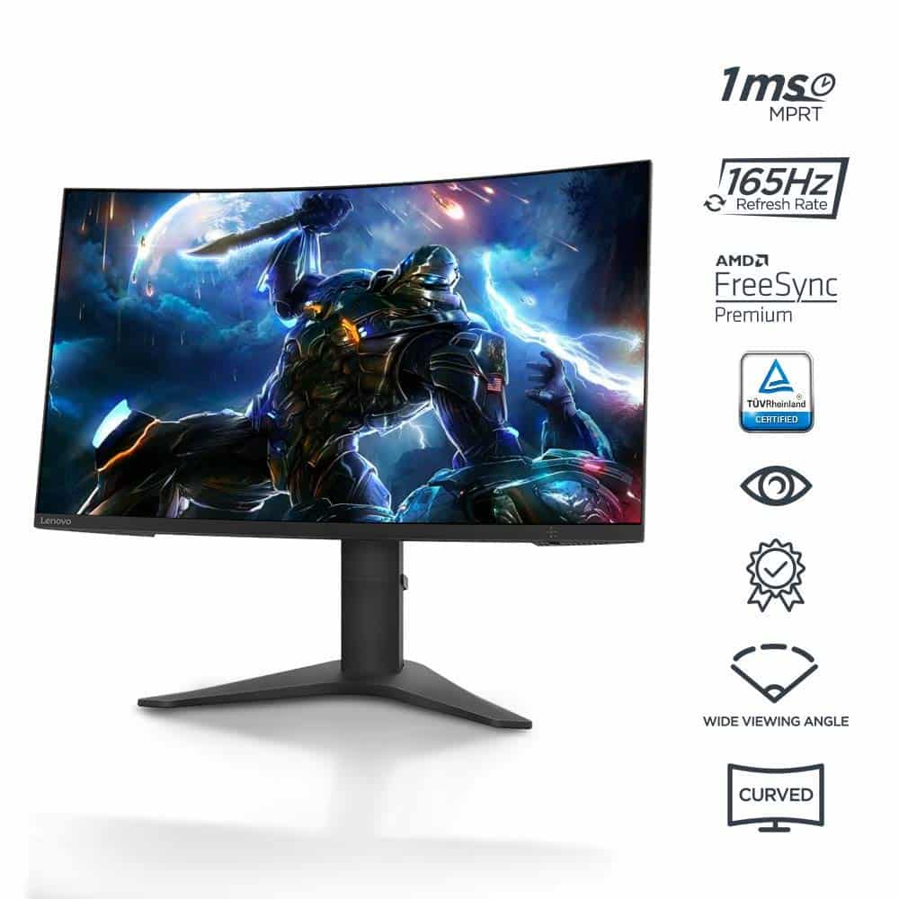 Lenovo G27c-10 Curved Gaming Monitor launched on Amazon Prime Day at ₹ 19,899