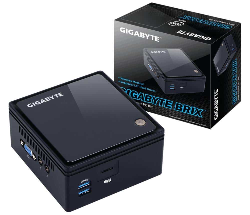 How to make an Intel-powered compact PC using GIGABYTE BRIX GB-BACE-3160 under ₹ 15,000?