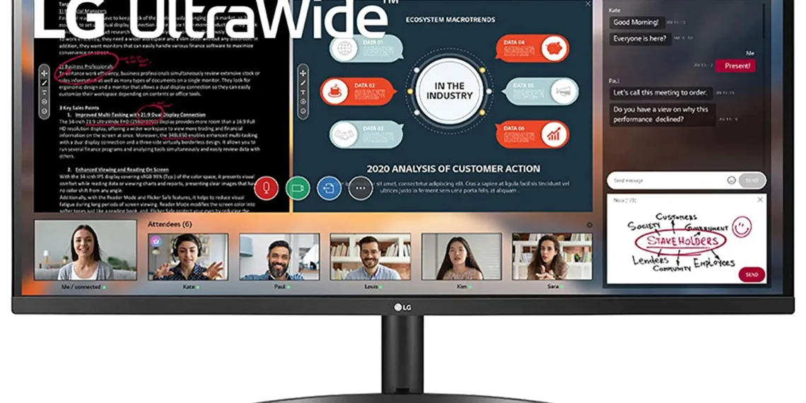LG UltraWide 34-inch WFHD IPS Display now available for ₹ 26,999