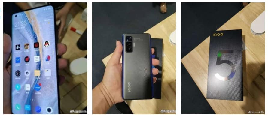 iQOO 5 appeared in live hands-on Images, shows the final design