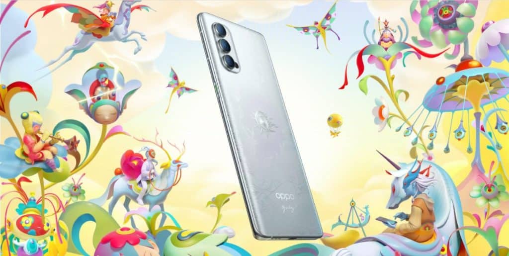 Oppo Reno4 Pro 5G Artist Limited Edition phone unveiled in collaboration with James Jean