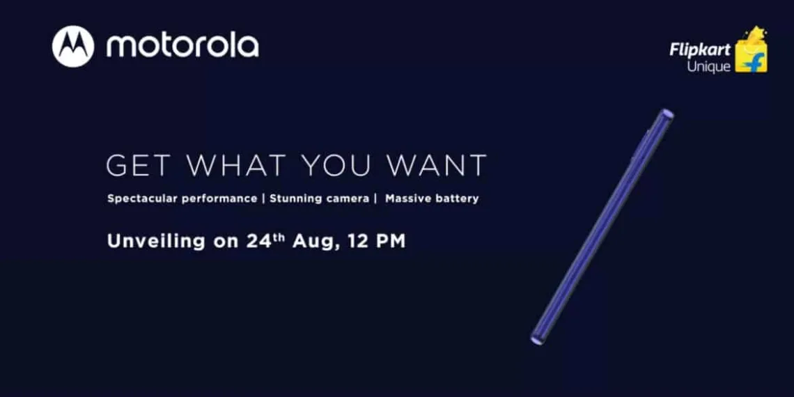 Motorola will launch Moto G9 on August 24 in India