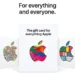 Apple's new Universal Gift Card Designs_TechnoSports.co.in