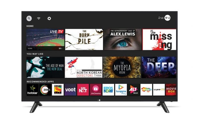 Indian Brand Daiwa launches its ‘Make in India’ Ultra 4K Android TVs with HDR10 support in India Indian Brand Daiwa launches its ‘Make in India’ Ultra 4K Android TVs with HDR10 support in India