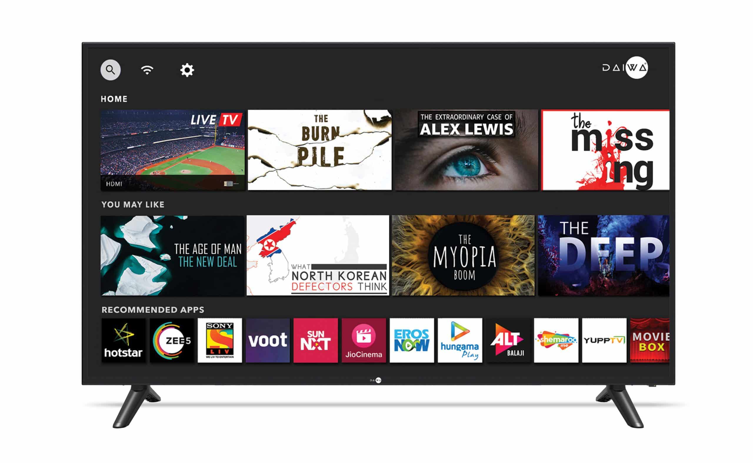 Indian Brand Daiwa launches its ‘Make in India’ Ultra 4K Android TVs with HDR10 support in India