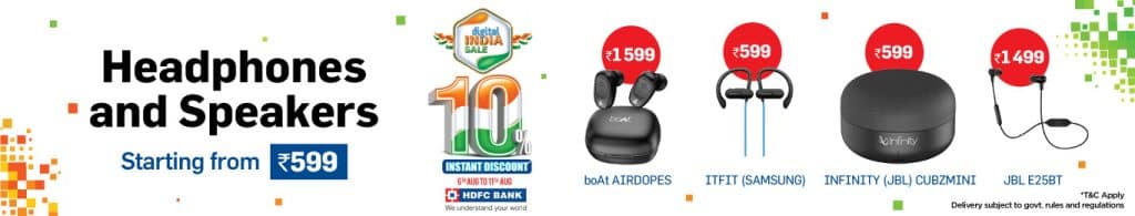 Digital India Sale is back at Reliance Digital with best deals on the widest range of electronics