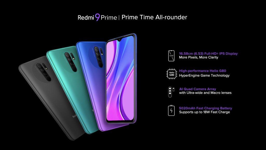 Eej0ekSUYAU2q r 1 Redmi 9 Prime launched in India with a quad-rear camera, Helio G80, and 5020mAh battery at Rs.9,999