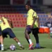 Dembélé and Araujo back to train with the Barcelona group