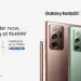 Samsung Galaxy Note 20 and Note 20 Ultra 5G will be released in India on August 28 via Amazon