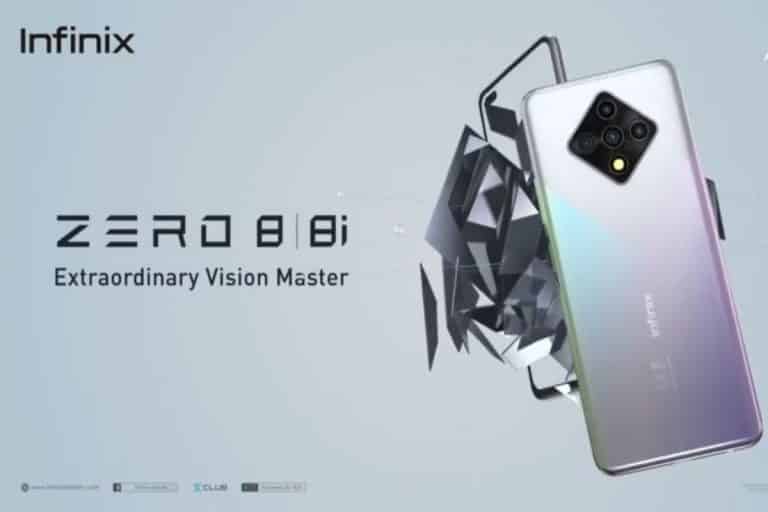 Infinix Zero 8 is coming soon with MediaTek Helio G90 processor and Dual-punch hole camera
