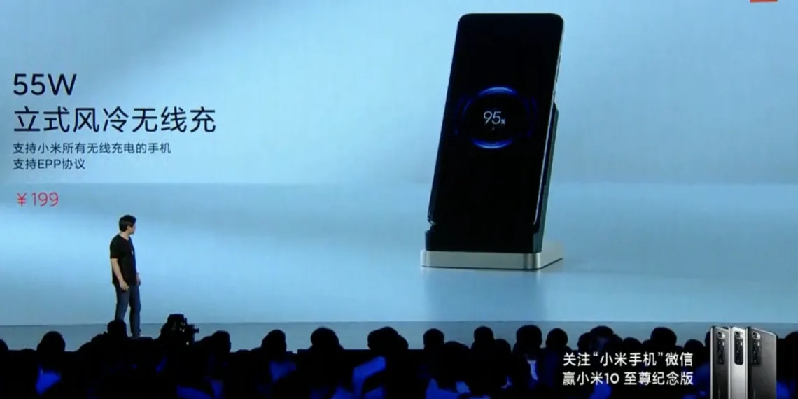 Mi 55W wireless charger launched at CNY 199 ($29)