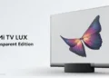 Mi TV LUX OLED Transparent Edition launched today and is the first of its kind