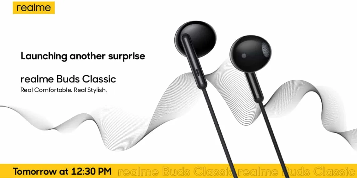 Realme Buds Classic launching alongside Relme C15 and Realme C12 on 18th August